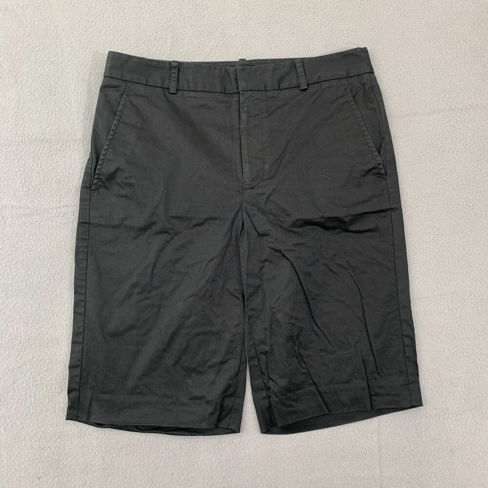 Polo Ralph Lauren Golf Shorts Womens Size 6 Bermuda Stretch Black 11" Inseam